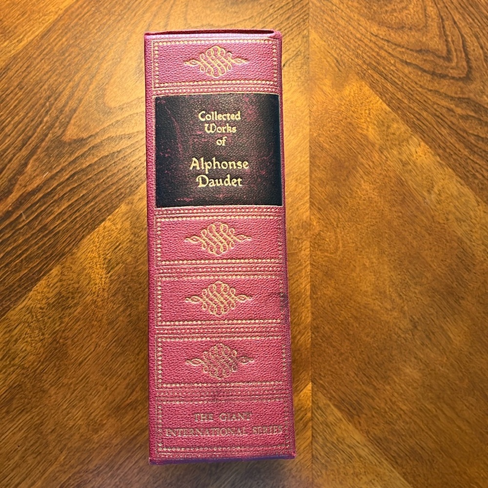 Vintage 1929 The Giant International Series Collected Works of Alphonse Daudet